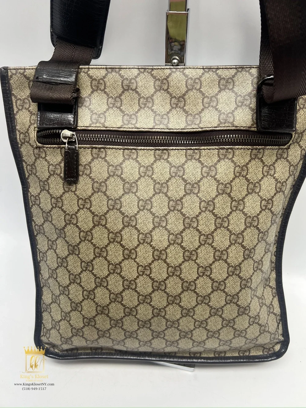 Long gucci pvc tote bag